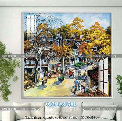 file tranh son dau pho co ha noi viet nam 2232025 ho