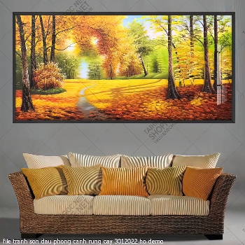 file tranh son dau phong canh rung cay 3012022 ho