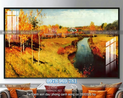 file tranh son dau phong canh song co 2832025 ho