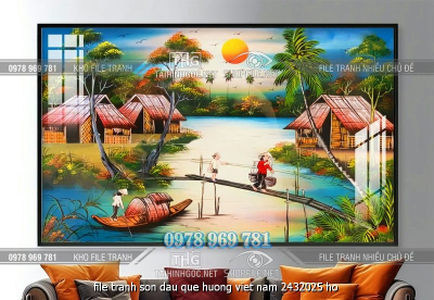 file tranh son dau que huong viet nam 2432025 ho