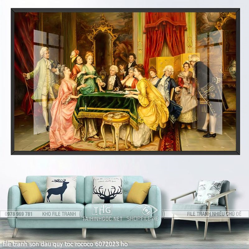file tranh son dau quy toc rococo 6072023 ho