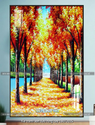 file tranh son dau rung cay 18072025