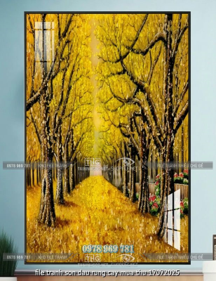 file tranh son dau rung cay mua thu 17072025