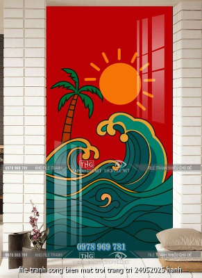 file tranh song bien mat troi trang tri 24052025 hanh