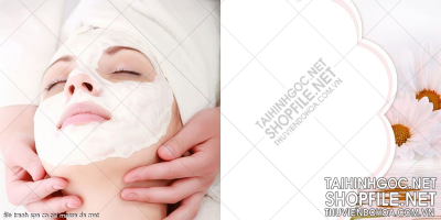 file tranh spa co gai massa da mat