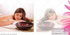 file tranh spa co gai vui ve huong thu