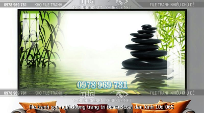 file tranh spa nghi duong trang tri be ca decal dan kinh 10d 065