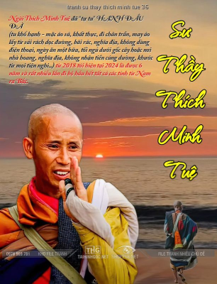 Tranh Sư Thầy Thích Minh Tuệ 36