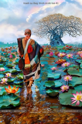 Tranh Sư Thầy Thích Minh Tuệ 41