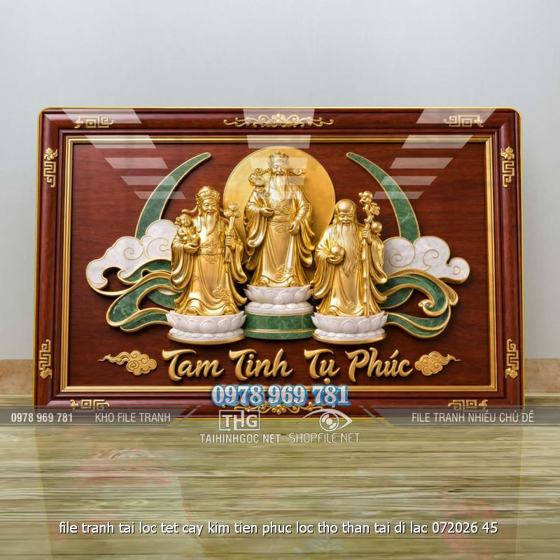 file tranh tai loc tet cay kim tien phuc loc tho than tai di lac 072026 45
