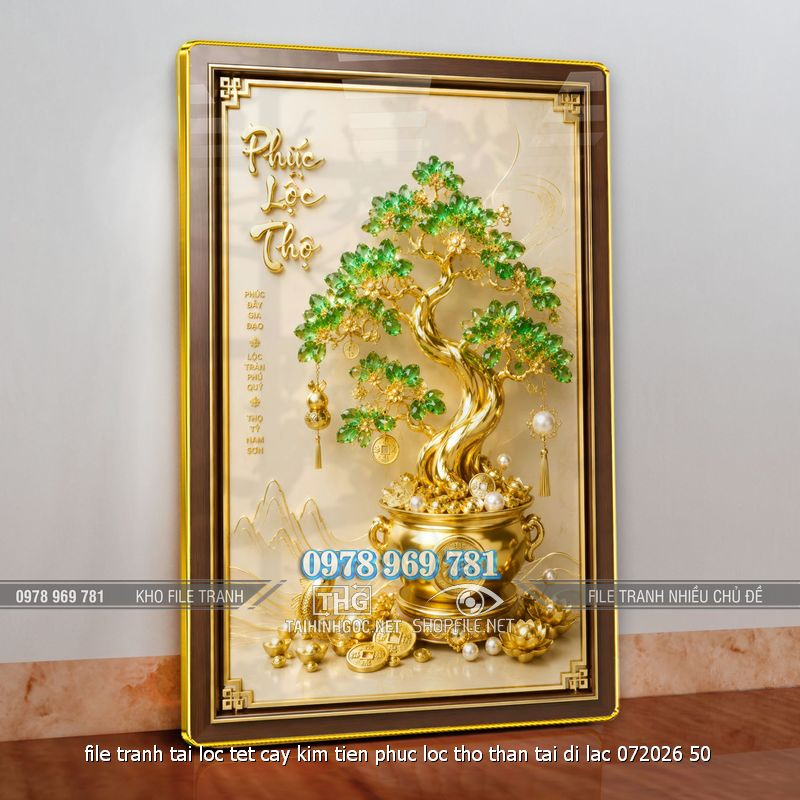 file tranh tai loc tet cay kim tien phuc loc tho than tai di lac 072026 50