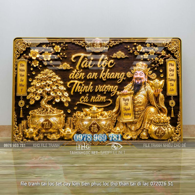 file tranh tai loc tet cay kim tien phuc loc tho than tai di lac 072026 51