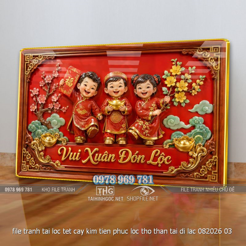 file tranh tai loc tet cay kim tien phuc loc tho than tai di lac 082026 03