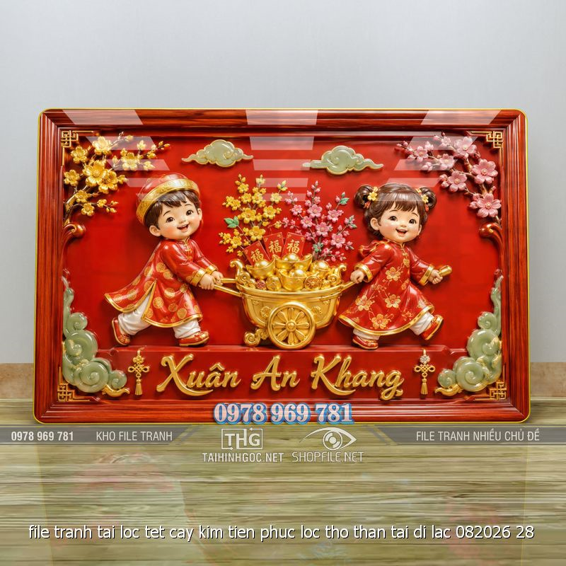 file tranh tai loc tet cay kim tien phuc loc tho than tai di lac 082026 28