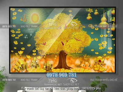 file tranh tet cay tai loc kim tien ghep huou 18032025 phu