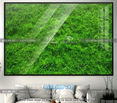 file tranh tham co trang tri be ca decal dan kinh 12d 068