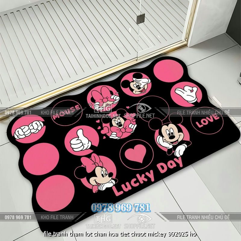 file tranh tham lot chan hoa tiet chuot mickey 992025 ho