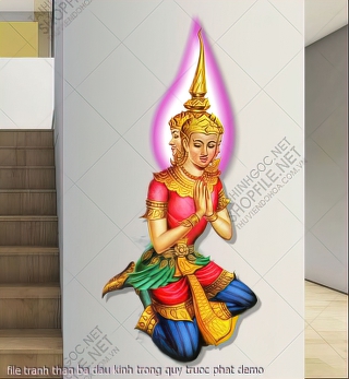 file tranh than ba dau kinh trong quy truoc phat