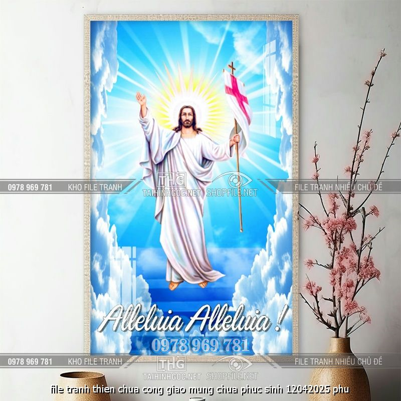 file tranh thien chua cong giao mung chua phuc sinh 12042025 phu