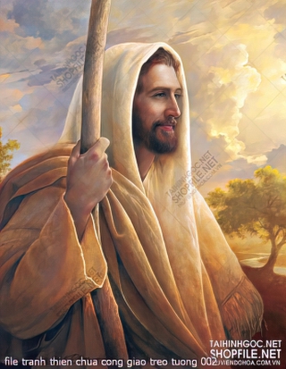 file tranh thien chua cong giao treo tuong 002