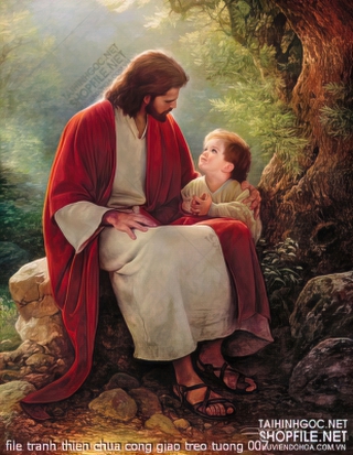 file tranh thien chua cong giao treo tuong 007