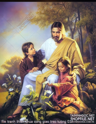 file tranh thien chua cong giao treo tuong 017