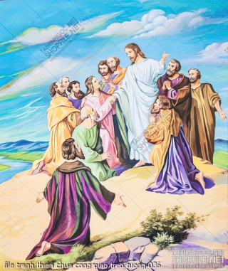 file tranh thien chua cong giao treo tuong 036