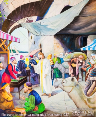 file tranh thien chua cong giao treo tuong 037