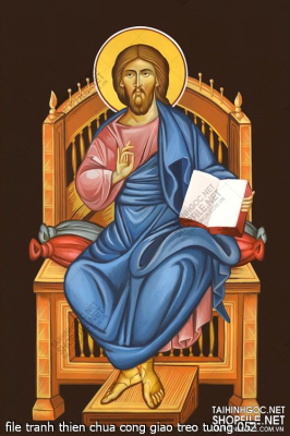 file tranh thien chua cong giao treo tuong 052