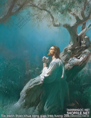 file tranh thien chua cong giao treo tuong 095