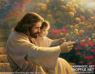 file tranh thien chua cong giao treo tuong 104