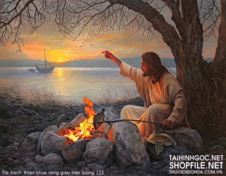 file tranh thien chua cong giao treo tuong 115