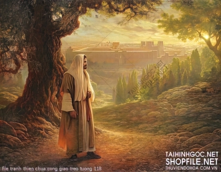 file tranh thien chua cong giao treo tuong 118