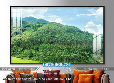 file tranh thien nhien khu rung xanh 10820204 ho