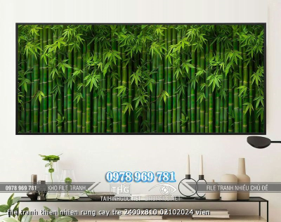 file tranh thien nhien rung cay tre 2400x810 02102024 vien