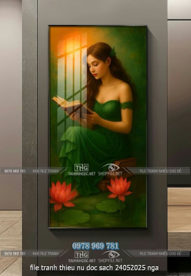 file tranh thieu nu doc sach 24052025 nga