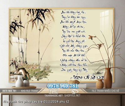 file tranh thu phap cay tre 01112024 phu t2