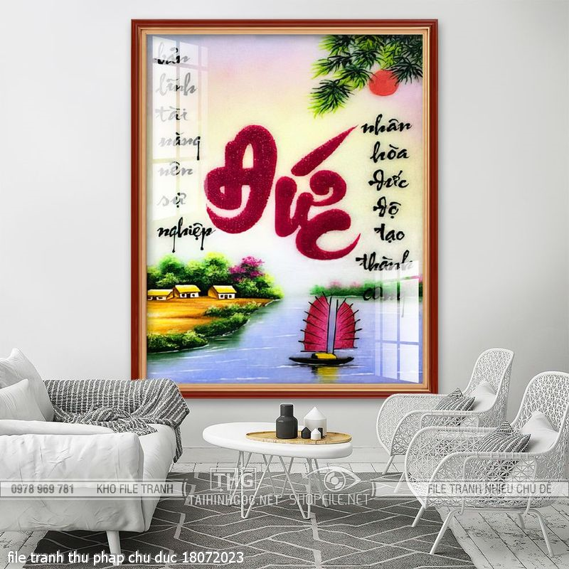 file tranh thu phap chu duc 18072023