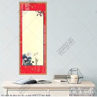 file tranh thu phap hoa sen ca chep 16032023 hieu