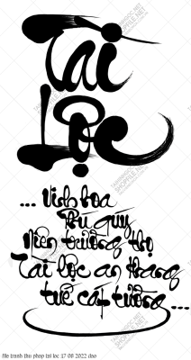 file tranh thu phap tai loc 17 08 2022 dao