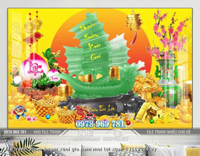 file tranh thuan buom xuoi gio nam moi tet xuan 13112024 vy