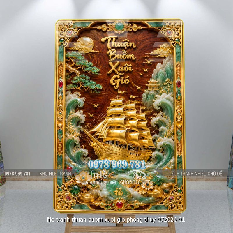 file tranh thuan buom xuoi gio phong thuy 072026 01
