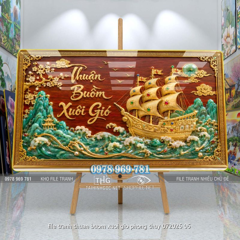 file tranh thuan buom xuoi gio phong thuy 072026 06
