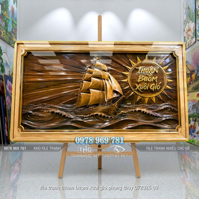 file tranh thuan buom xuoi gio phong thuy 072026 08
