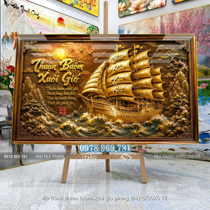 file tranh thuan buom xuoi gio phong thuy 072026 10