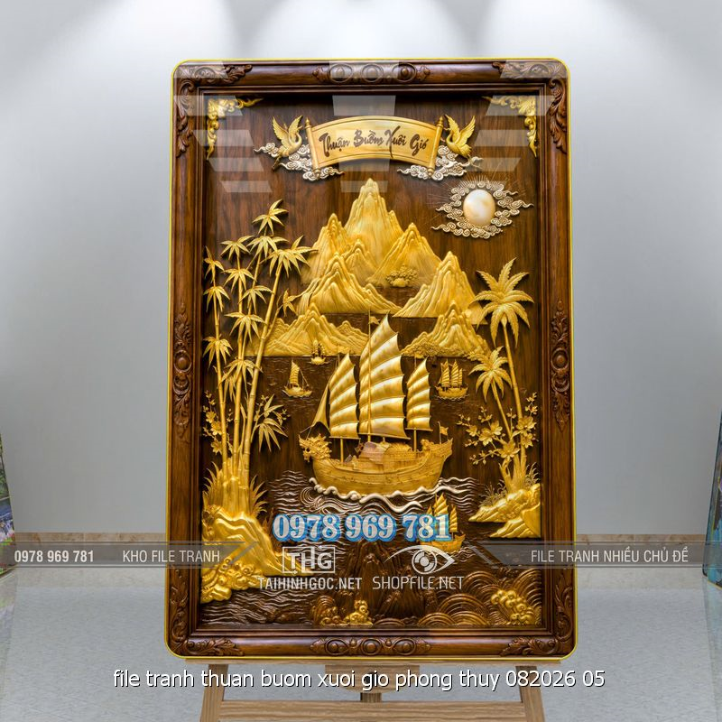 file tranh thuan buom xuoi gio phong thuy 082026 05
