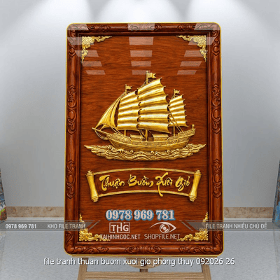 file tranh thuan buom xuoi gio phong thuy 092026 26