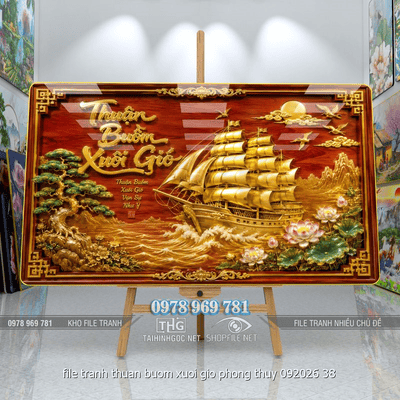file tranh thuan buom xuoi gio phong thuy 092026 38