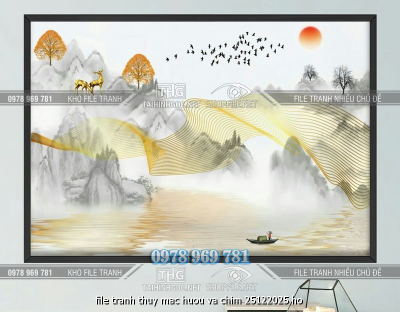 file tranh thuy mac huou va chim 25122025 ho