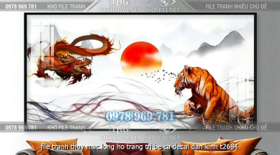 file tranh thuy mac long ho trang tri be ca decal dan kinh t2684